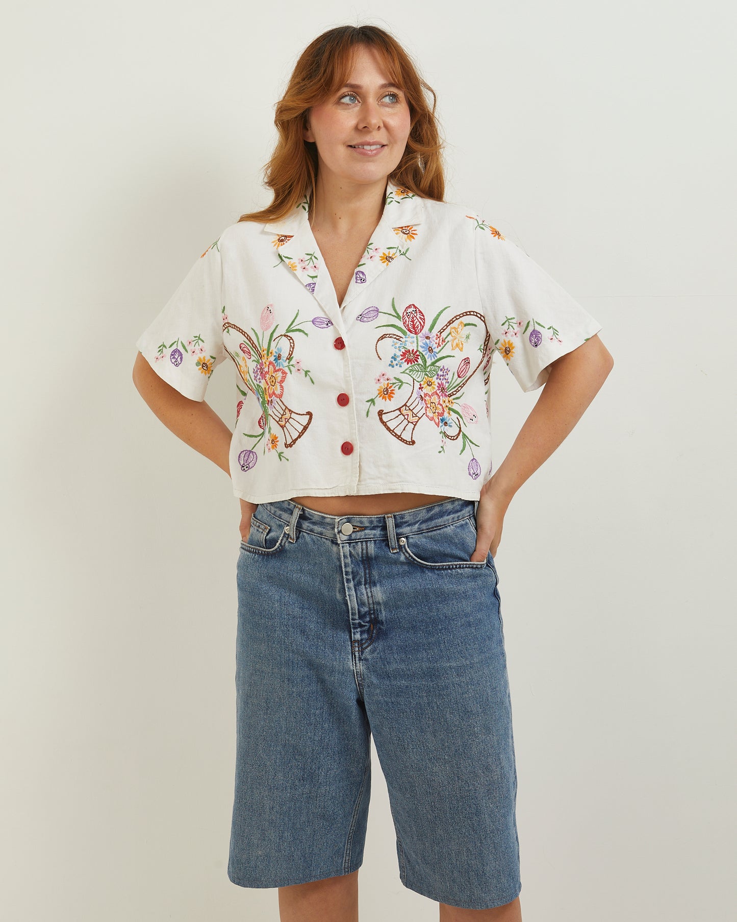 Claude - Embroidered shirt