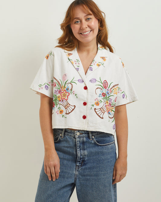 Claude - Embroidered shirt