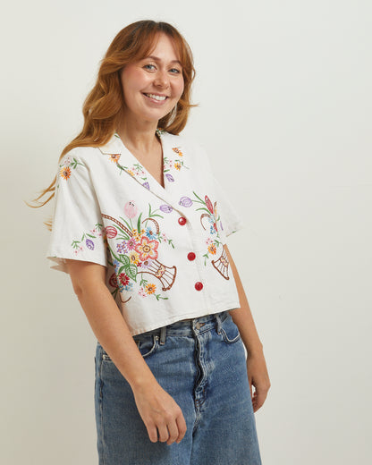 Claude - Embroidered shirt