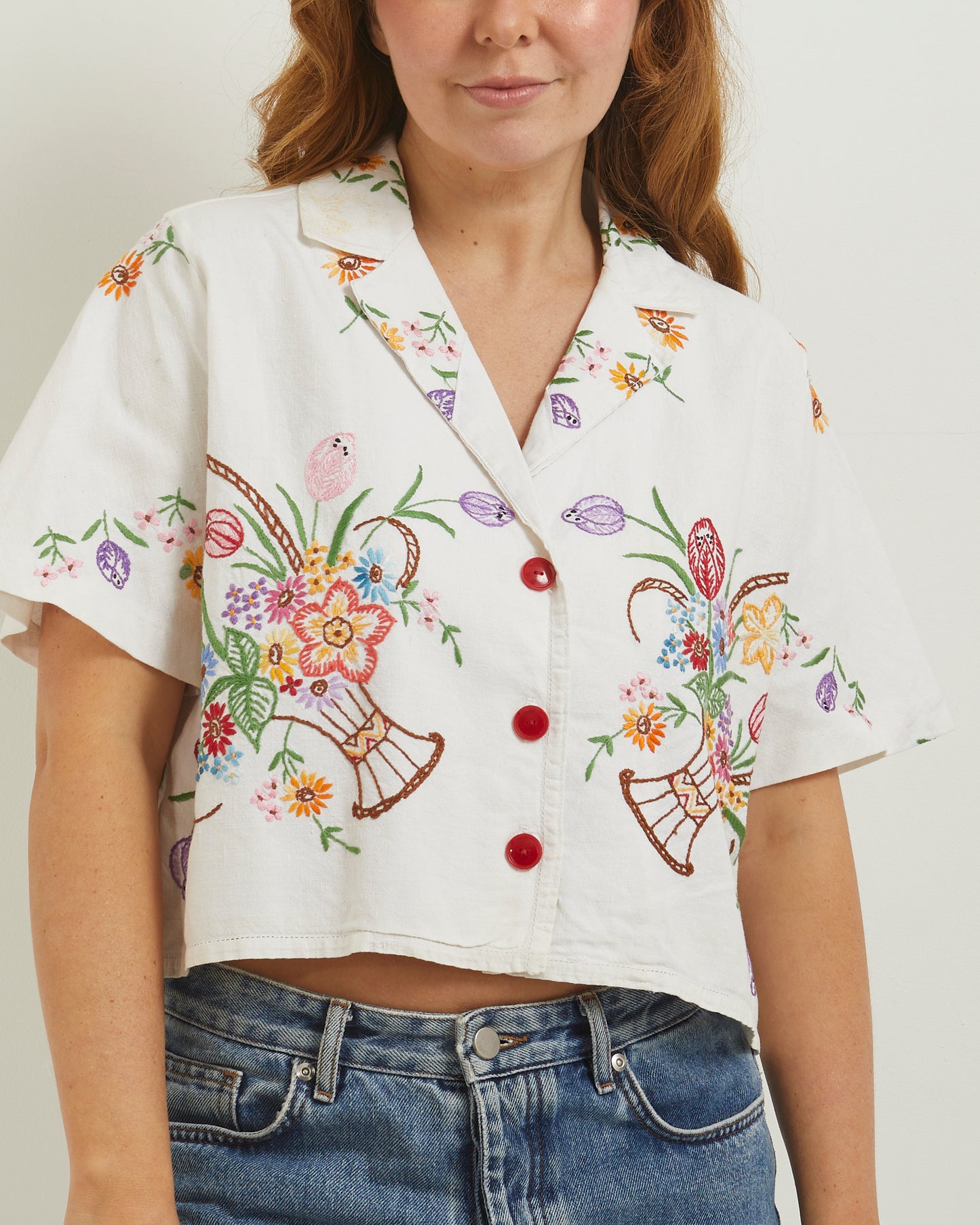 Claude - Embroidered shirt