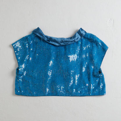 Topshop Unique Sequin top