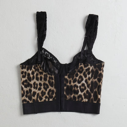 Leopard and black lace bralette Topshop - 8