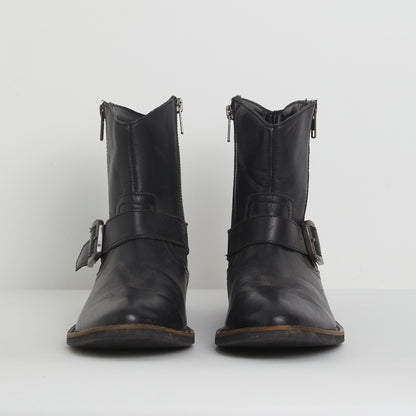 Y2K Leather Firetrap Ankle boots