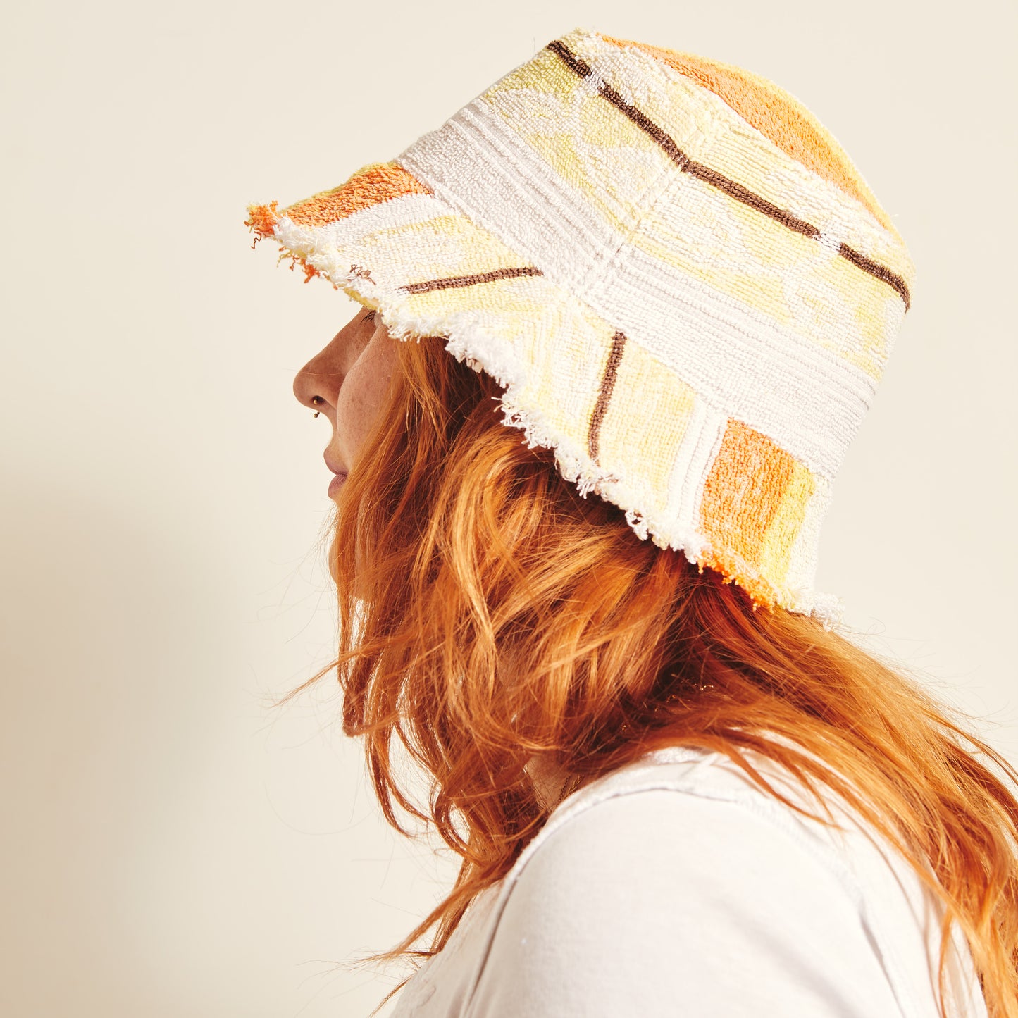 Maurice reversible bucket hat - Sunset Towel