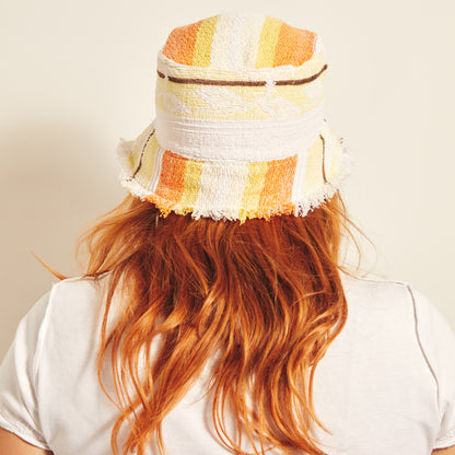 Maurice reversible bucket hat - Sunset Towel