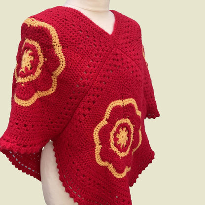 Vintage Crochet Poncho