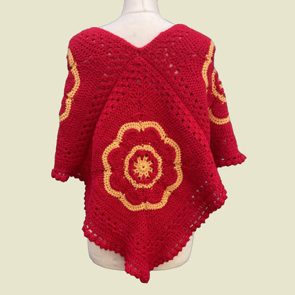 Vintage Crochet Poncho